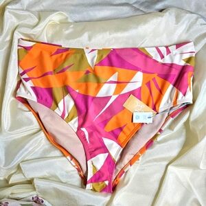 Kona Sol Multicolor High Rise Bikini Bottoms Various Sizes (Grab 2 swim for $15)